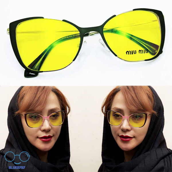 عینک شب UV400 طرح رامینا 
